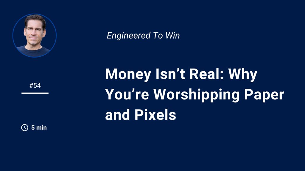 Money isn’t real: why paper and pixels hold power